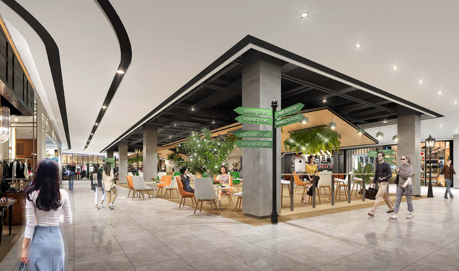 岁宝百货改造龙珠店